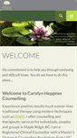 Mobile Screenshot of carolynheppnercounselling.com
